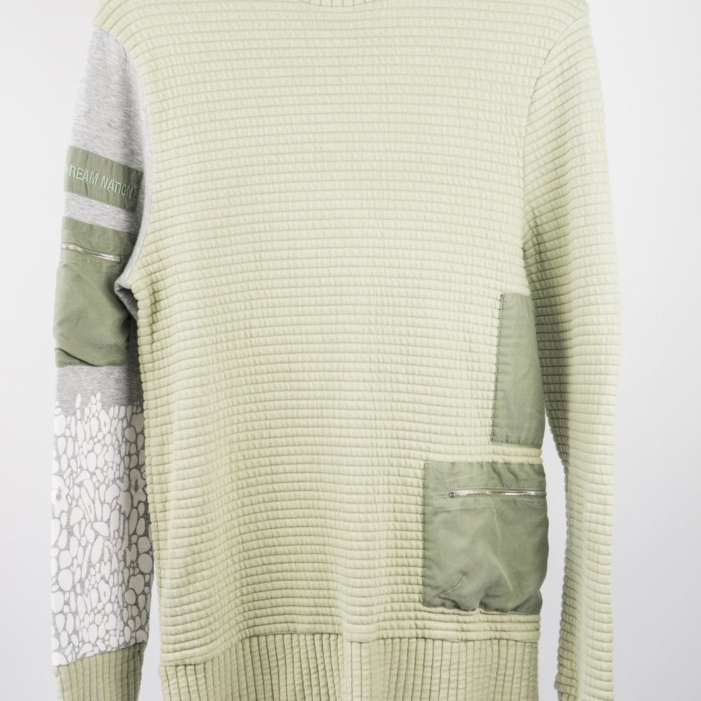 Tim Coppens Textured Multi Print Sweater